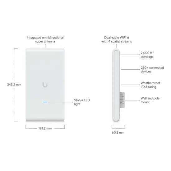 Digitus Kabl USB A - USB B M/M 1m USB 2.0 crni