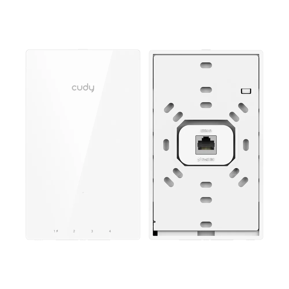 UBIQUITI UniFi U6+ Compact WiFi6 Access Point with 300+ client capacity, PoE, 9W, GbE RJ45 port