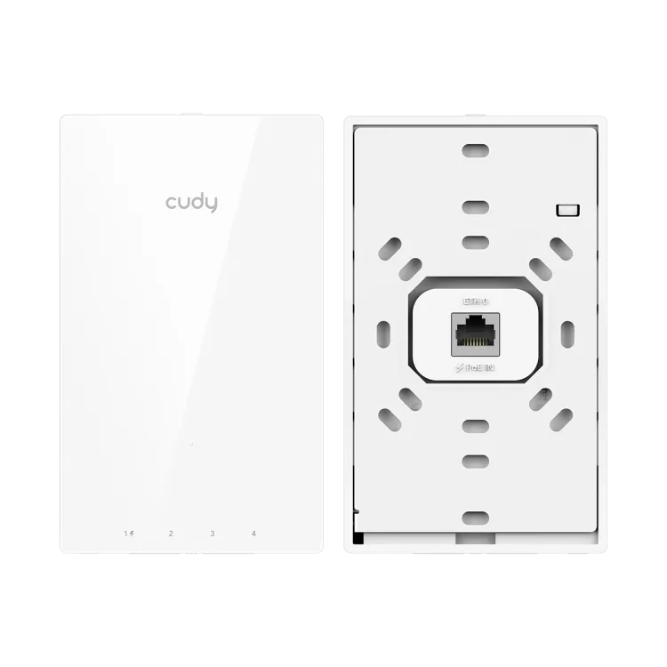 UBIQUITI UniFi U6+ Compact WiFi6 Access Point with 300+ client capacity, PoE, 9W, GbE RJ45 port