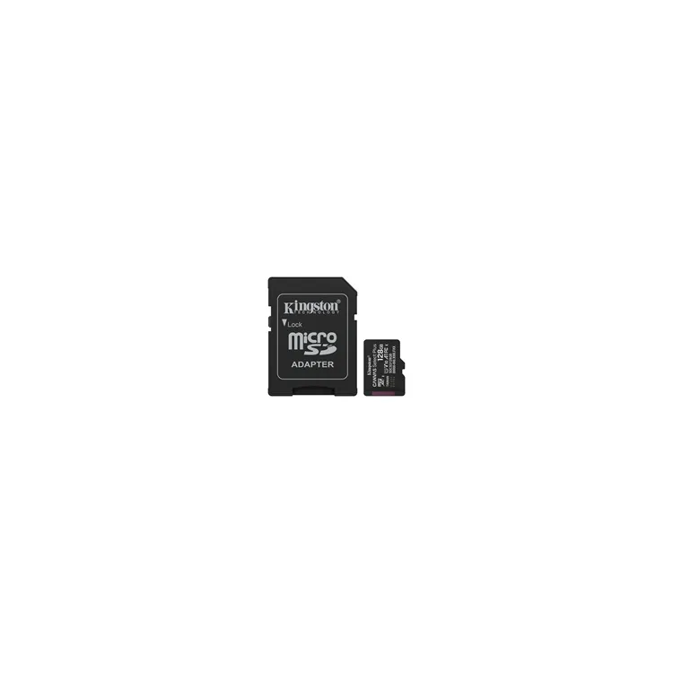 128GB MicroSDHC Class10, Canvas Select, UHS-I, U1/U3, video class 10/30, With Android A1, up to 150MB/s read with SD adapters