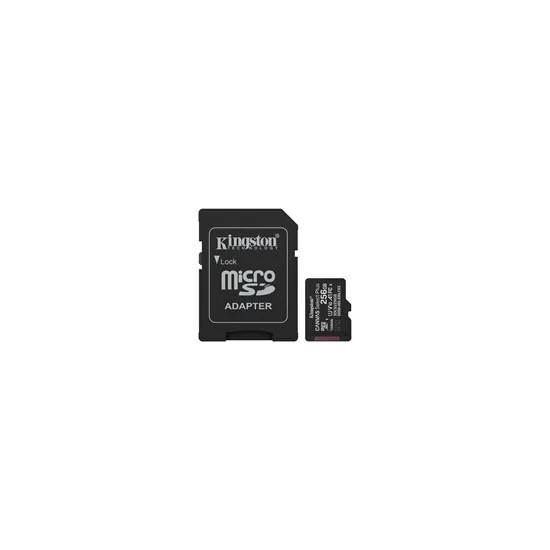 256GB MicroSDHC Class10, Canvas Select, UHS-I, U1/U3, video class 10/30, With Android A1, up to 150MB/s read with SD adapters