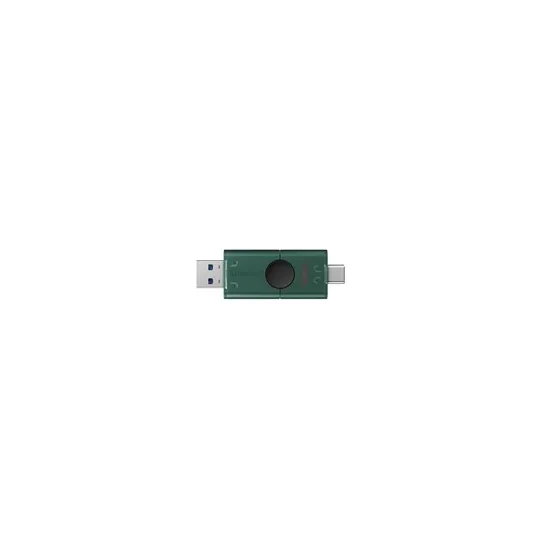 256GB DataTraveler® Duo USB dual USB-A/C moving cap dizajn, USB-A and USB-C konektor, USB 3.2 Gen 1