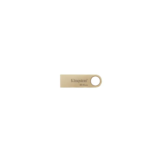 64GB DataTraveler SE9 G3 Elegance and functional metal gold casing, USB 3.2 Gen 1 up to 220/100MB/s