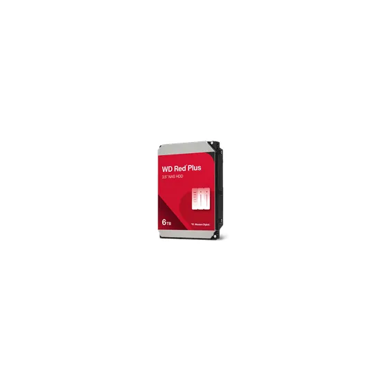 3,5 6TB RED Plus NAS, SATA 6GB/s 256MB cash, CMR