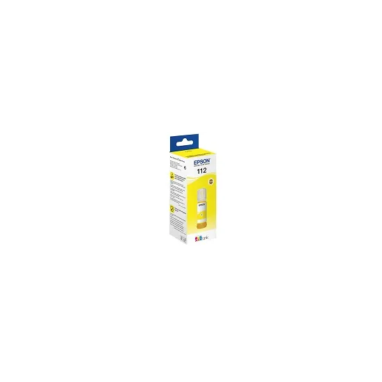 Epson EcoTank Ink Bottle Br.T112, Yellow, (70ml), 6000 str.- za EcoTank L15150, L15160, L6550, L6570, L6580, L11160