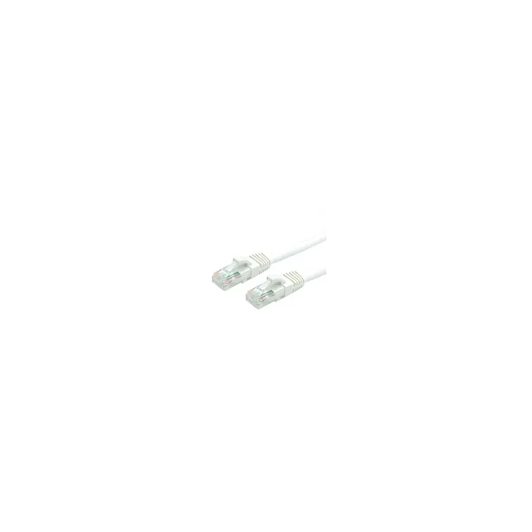Value patch cable, Cat. 6, U/UTP, white, LS0H, 1.5m