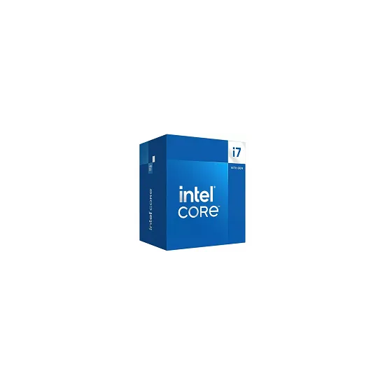 Raptor Lake socket 1700 Core i7-14700 Box (2.1GHz Max Turbo Frequency 5.4GHz, 20C/28T (8 Performace-cores/12 Efficient-cores), F