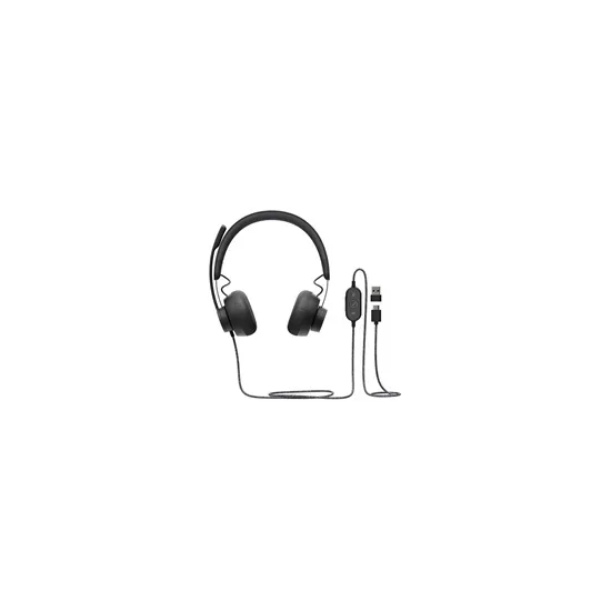 Zone zicane USB slusalice predvidjene za Microsoft Teams i slusanje muzike, Omni-directional mikrofon sa redukcijom buke, 40mm z