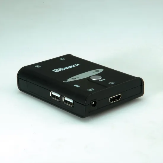 Value KVM switch za kontrolu 2 računara, HDMI/USB (2×USB, 2×HDMI ulazi 2×USB, 1×HDMI izlazi, LED indikacija rada, kontrola ulaza