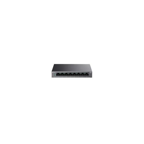 LS108GP PoE svič 8 gigabit RJ-45 PoE portova 10/100/1000Mb/s 802.3af/at do 62W, extend cctv mode do 250m, metalno kućište