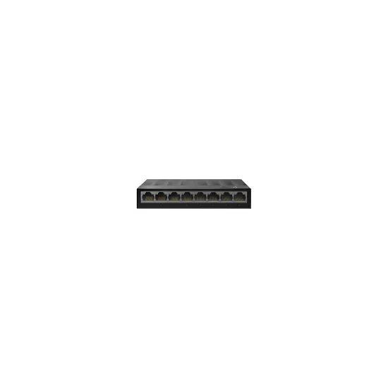 LS1008G 8-port Gigabit 10/100/1000Mb/s LiteWave desktop svič, plastično kućište, 802.3x flow control, 16KB jumbo frame, auto-upl