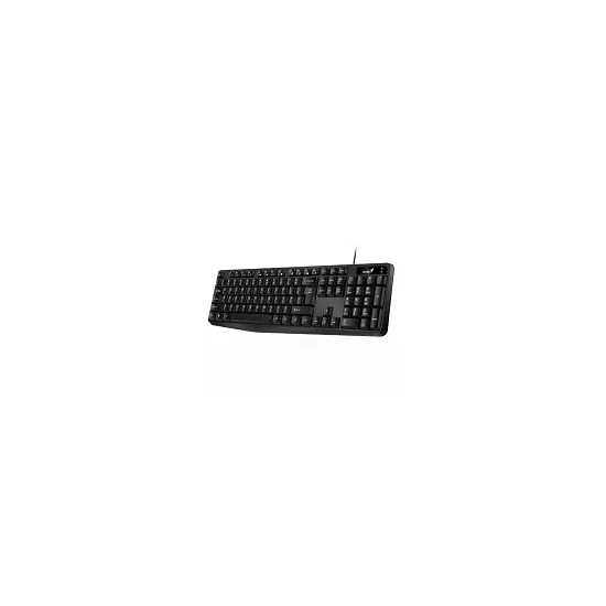 KB-117, niskoprofilne tihe membranska tipke, br. tipki: 104, USB, YU, Crna