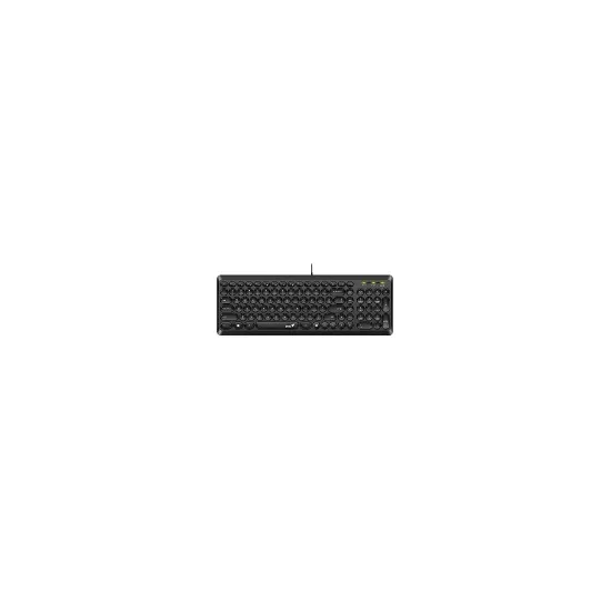 SlimStar Q200, niskoprofilne tihe tipke, br. tipki: 104, USB, YU, Crna