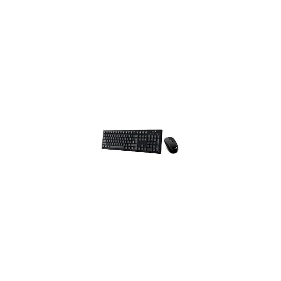 KM-8101 WiFi Komplet: Tastatura + mis, br. tipki: 104, opticki mis, br tastera: 3, YU, Crna