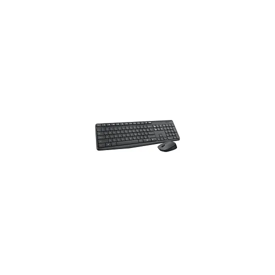 MK235, Wireless Komplet: Tastatura + mis, wireless 2,4Ghz, br. tipki: 104, opticki mis, br tastera: 3, 1000dp, USB wifi receiver