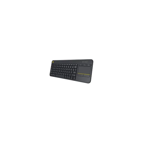 K400 Plus, Wireless tastatura, minimalni dizajn,integrisan touchpad, idealna za multimedijalno upravljanje na TV-u, Wifi 2.4GHz,