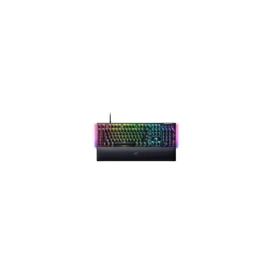 BlackWidow V4 (Green Switch) gejmerska tastatura, Razer™ Green Mechanical Switches (Clicky), Razer Chroma™ RGB, odmaraliste za d
