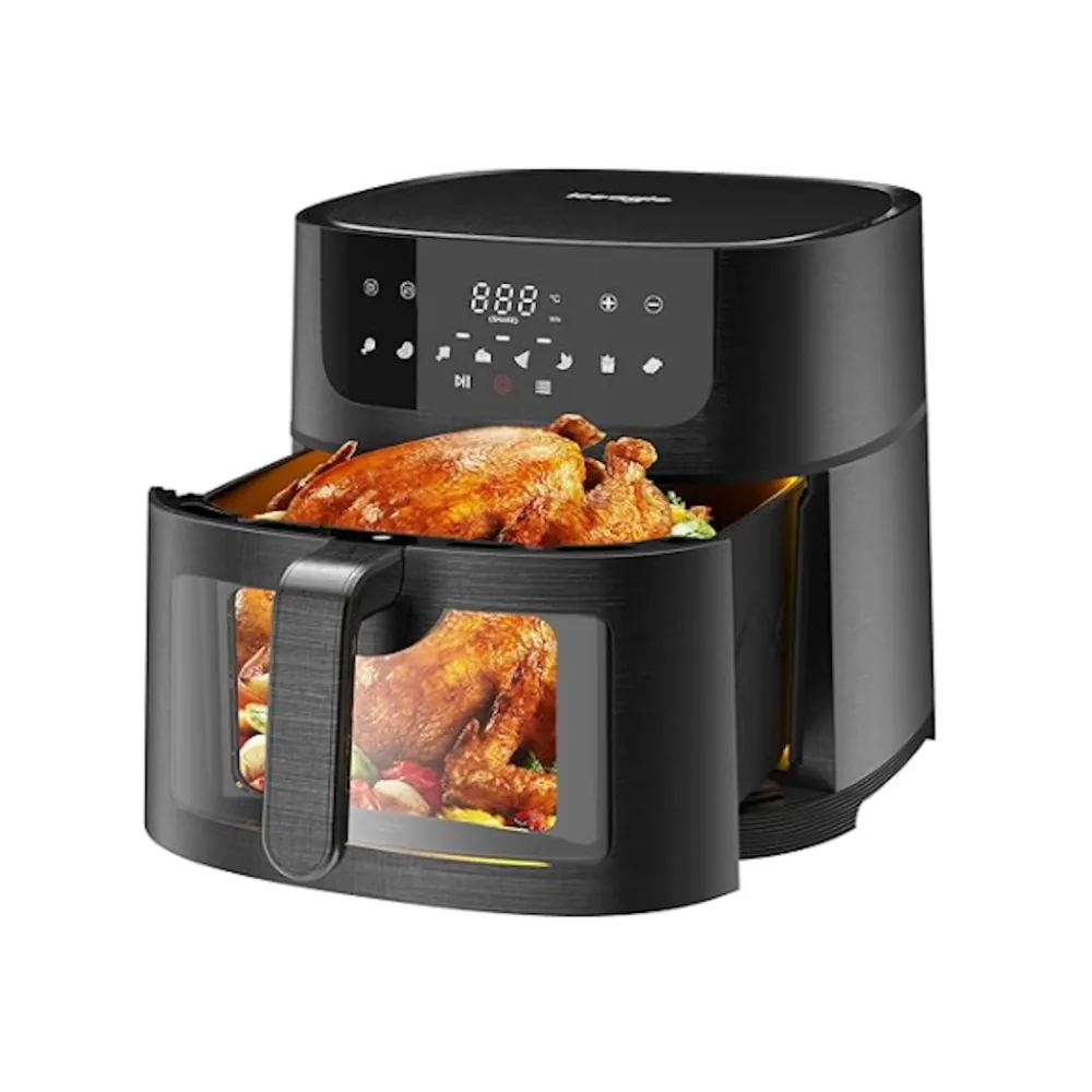 NINJA AF451EU, Airfryer, dupla korpa/ 9.5L, dozvoljeno pranje u mašini + digital termometar za hranu