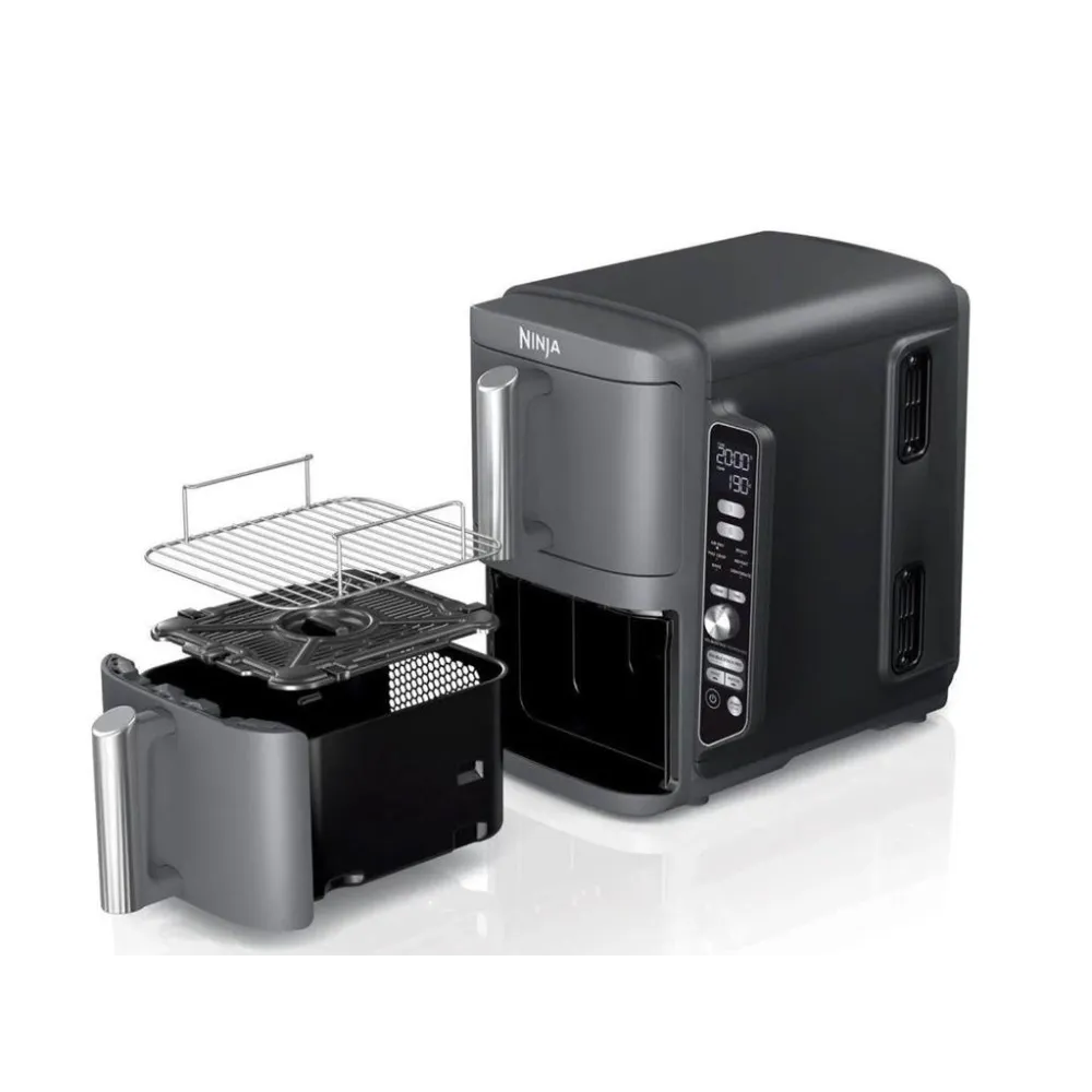 NINJA SL400EU, Airfryer, dupla korpa na 2 nivoa, 9.5L