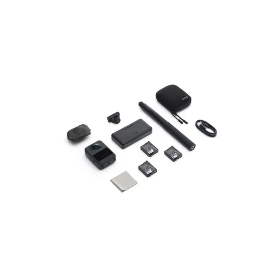DJI Osmo 360 Adventure Combo - 1 360 Imaging, 8K/30fps, 120MP 360 Photo, 105GB Built-in Storage