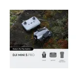 DJI Mini 5 Pro (DJI RC-N3) 1 CMOS sensor,4K/60fps HDR,ActiveTrack 360, up to 36 min flight time, C0