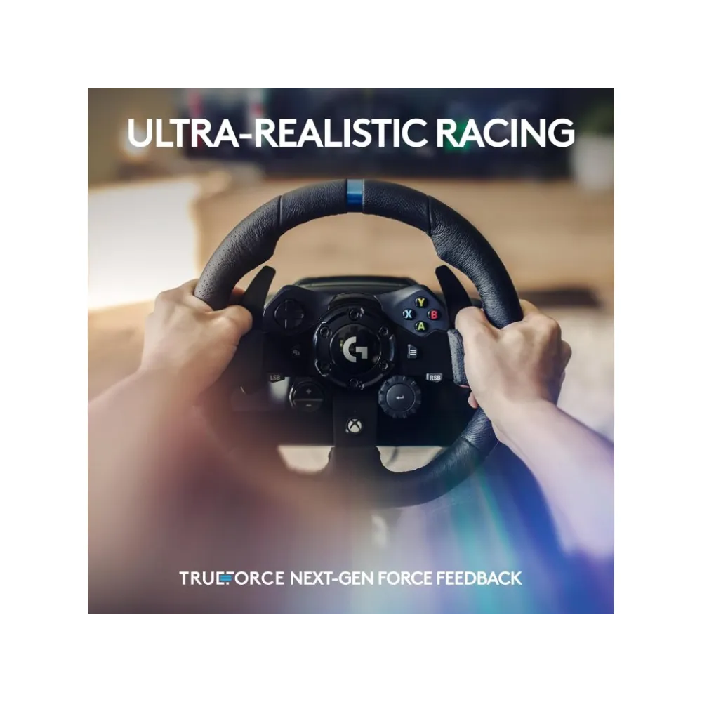LOGITECH G923 TRUEFORCE Sim Racing Wheel, PC, PlayStation 5,4