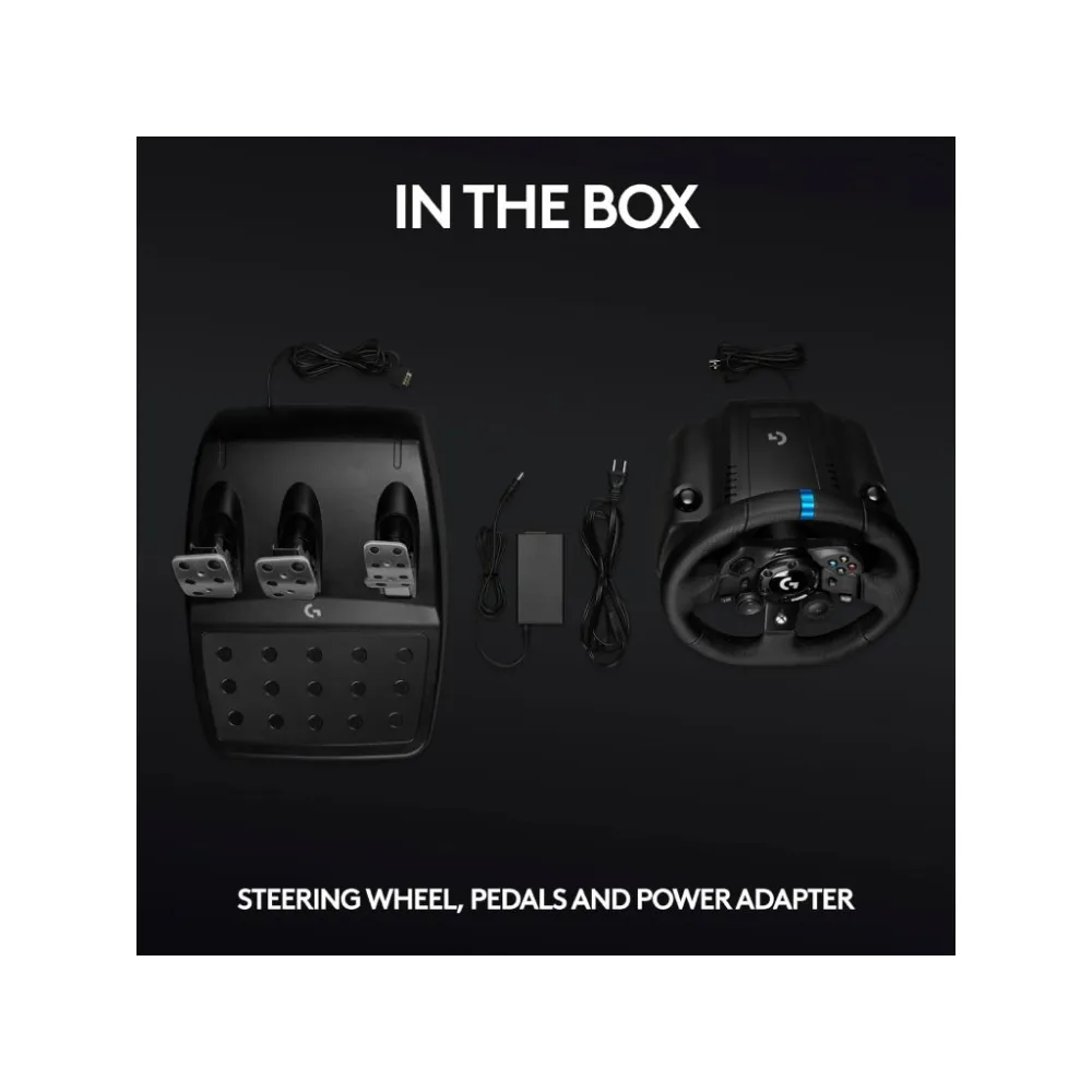 LOGITECH G923 TRUEFORCE Sim Racing Wheel, PC, PlayStation 5,4