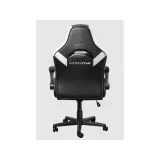 TRUST GXT 703W Riye Comfortable adjustable gaming chair,flip-up armrests, Max weight 140kg,White