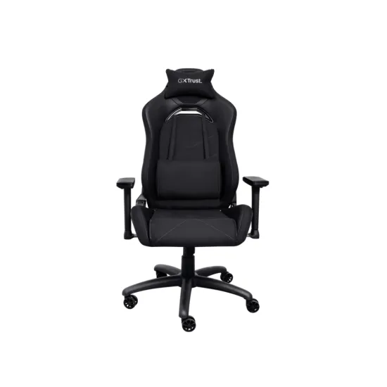 TRUST GXT 714 RUYA Comfortable Gaming Chair, Gas lift class 4, Max. weight 150 kg, Black