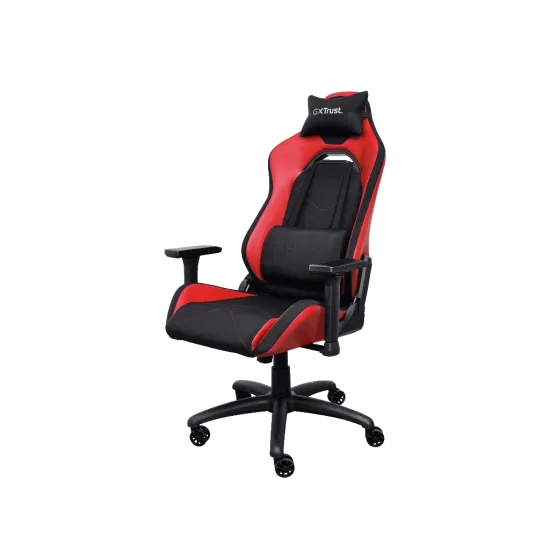 TRUST GXT 714R RUYA Comfortable Gaming Chair, Gas lift class 4, Max. weight 150 kg, RED