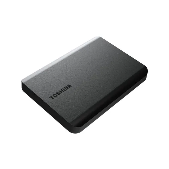 TOSHIBA Eksterni HDD 1TB, USB 3.2 Gen 1, 2.5 CANVIO Basics, Black, Matt finish