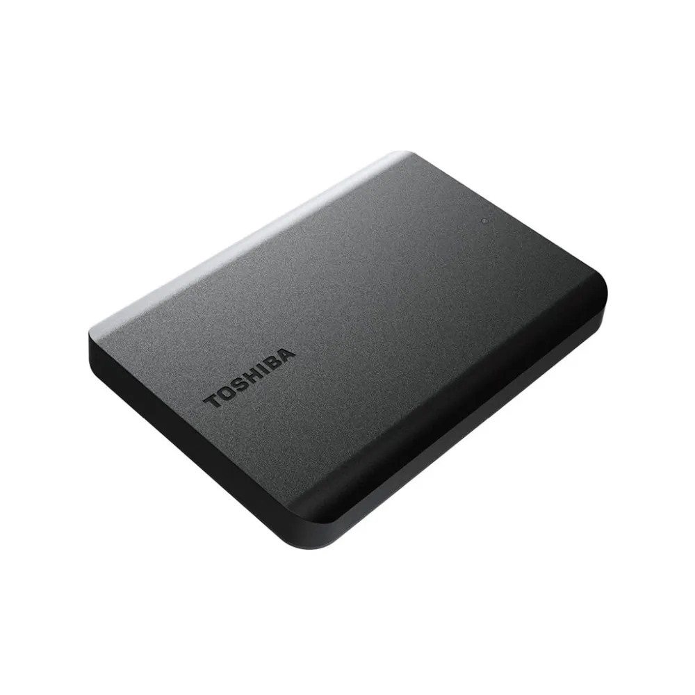 TOSHIBA Eksterni HDD 2TB, USB 3.2 Gen 1, 2.5 CANVIO Basics, Black, Matt finish