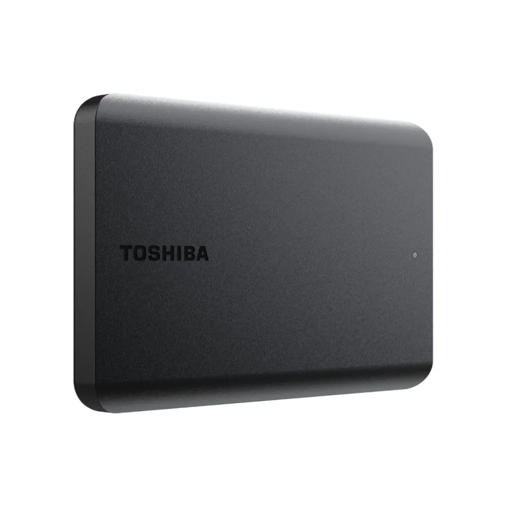 TOSHIBA Eksterni HDD 4TB, USB 3.2 Gen 1, 2.5 CANVIO Basics, Black, Matt finish