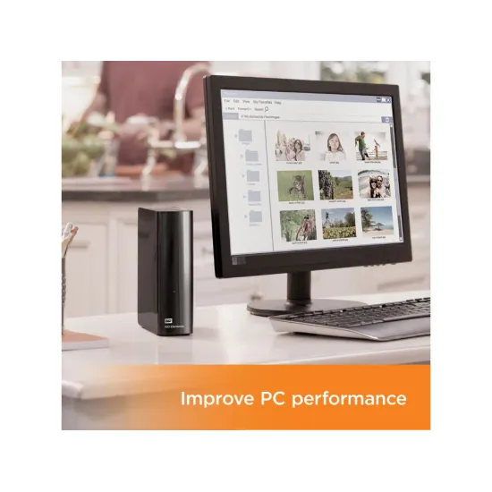 WD Elements 12TB Desktop External Hard Drive, USB 3.0, Micro-B, Power Supply