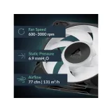 ARCTIC P12 Pro A-RGB 120 mm A-RGB PWM Fan with Cable Splitter 600-3000 RPM