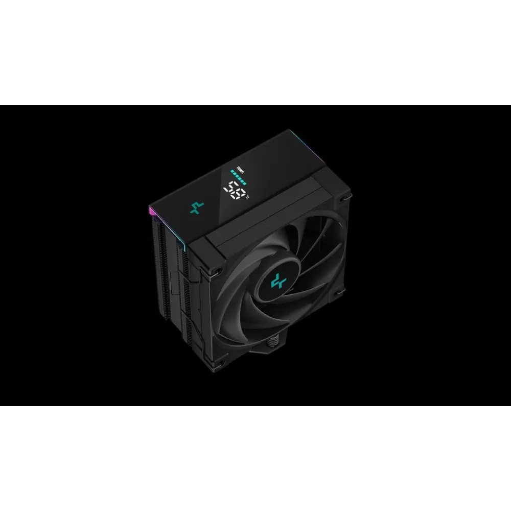 DeepCool AK400 Digital CPU Cooler, 220W TDP, 4-pin PWM, 500-185 RPM, INTEL/AMD
