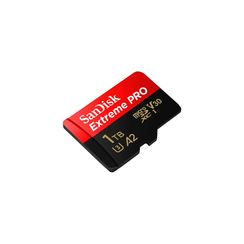 SanDisk Extreme PRO microSDXC 1TB + SD adapter,up to Read/Write(MB/s): 200/140, A2, C10,V30,UHS-I,U3