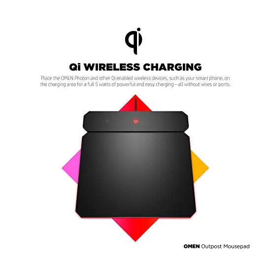 HP OMEN Outpost charging mouse pad