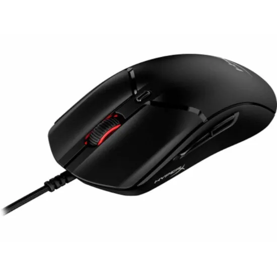 HyperX Pulsefire Haste 2 Wired Gaming Mouse/650 IPS/Up to 26000 DPI/RGB/Black/Low-friction skates