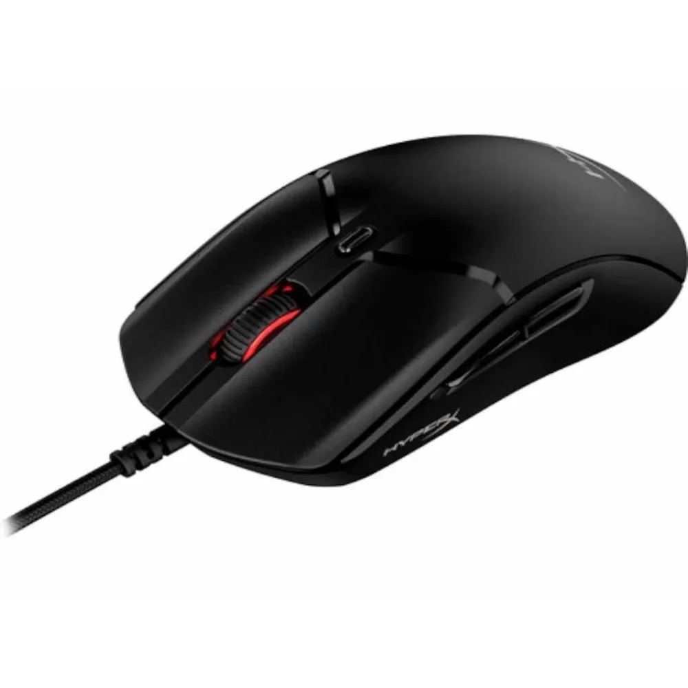 HyperX Pulsefire Haste 2 Wired Gaming Mouse/650 IPS/Up to 26000 DPI/RGB/Black/Low-friction skates