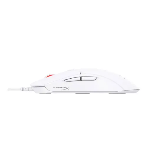 HyperX Pulsefire Haste 2 Wired Gaming Mouse/650 IPS/Up to 26000 DPI/RGB/White/Low-friction skates