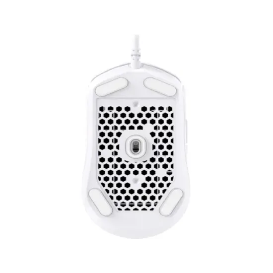 HyperX Pulsefire Haste 2 Wired Gaming Mouse/650 IPS/Up to 26000 DPI/RGB/White/Low-friction skates