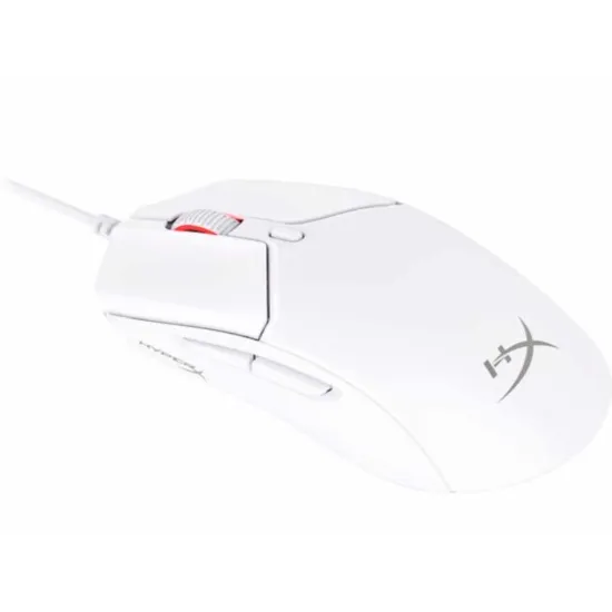 HyperX Pulsefire Haste 2 Wired Gaming Mouse/650 IPS/Up to 26000 DPI/RGB/White/Low-friction skates