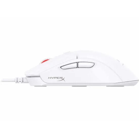 HyperX Pulsefire Haste 2 Wired Gaming Mouse/650 IPS/Up to 26000 DPI/RGB/White/Low-friction skates