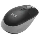 LOGITECH M190 Grey Wireless Mouse, Full Size Curve Design, 18-month battery life (AA battery)