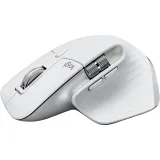 LOGITECH MX MASTER 3S Wireless Mouse,200-8000 DPI,7 buttons, 141 g,Rechargeable Li-Po battery,White