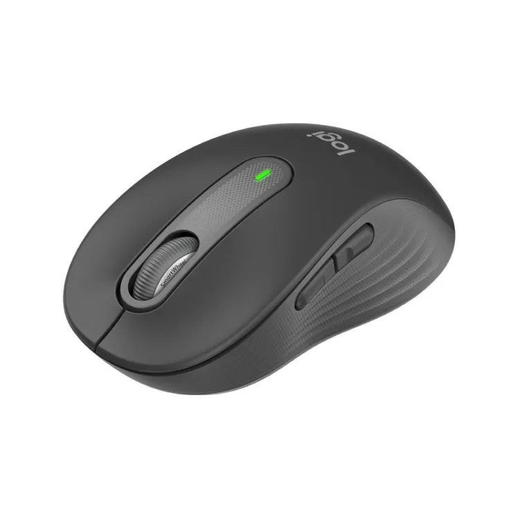 LOGITECH Signature M650 Wireless Bluetooth Mouse, Large, 4000 dpi, 10 m wireless range, Graphite