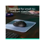 LOGITECH Signature M650 Wireless Mouse for Business, 400-4000 DPI, Bluetooth, 10m, 1x AA battery