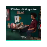 LOGITECH Signature M650 Wireless Mouse for Business, 400-4000 DPI, Bluetooth, 10m, 1x AA battery