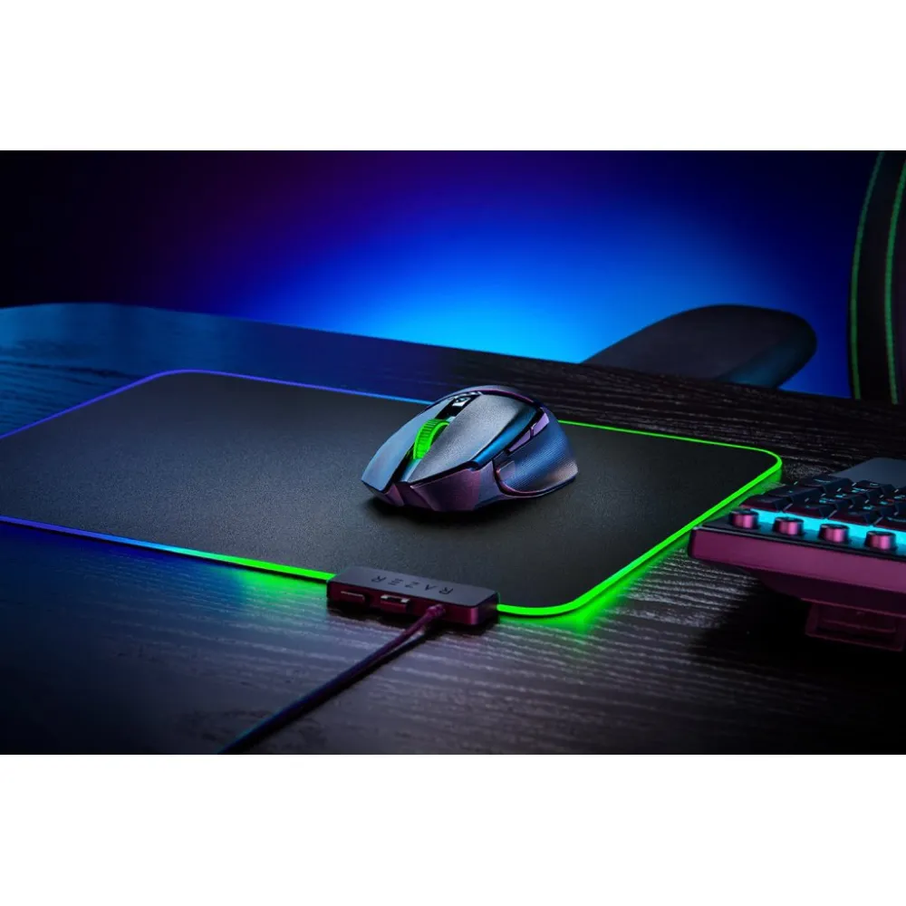 RAZER Basilisk V3 X HyperSpeed Wireless Gaming Mouse, 18000 DPI, 9 Programmable Controls